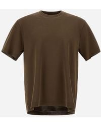 Herno - Jersey Knit Effect T-Shirt - Lyst
