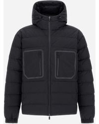 Herno - GIACCA CON CAPPUCCIO IN 2 LAYER WINDSTOPPER - Lyst