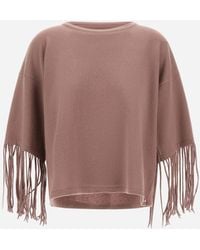 Herno - Wool And Cashmere Stocking-Stitch Jumper - Lyst