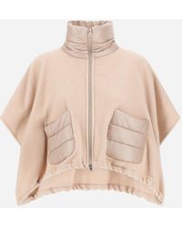 Herno - Resort Short Poncho - Lyst