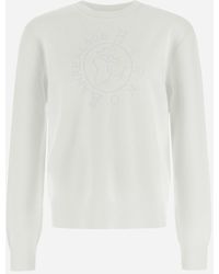 Herno - GLOBE PULLOVER AUS PHOTOCROMATIC KNIT - Lyst