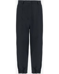Herno - Cotton Feel Trousers - Lyst