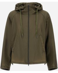 Herno - Shiny Tech Crinkle Jacket<Br - Lyst