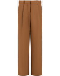 Herno - Flannel Touch Trousers - Lyst