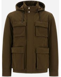 Herno - Short Parka - Lyst