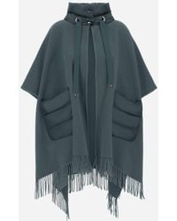Herno - Resort Poncho - Lyst