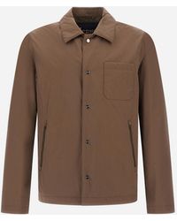 Herno - Crinkle Nylon Shacket - Lyst