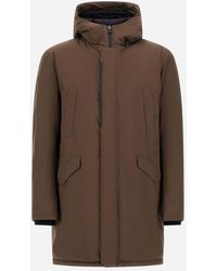 Herno - Long Parka In 2-layer Windstopper - Lyst