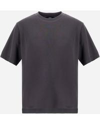 Herno - Jersey Knit Effect T-Shirt - Lyst