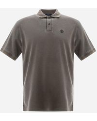 Herno - POLO IN PIGMENT DYE PIQUE' - Lyst