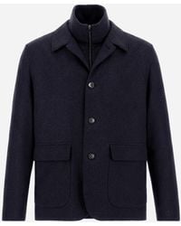 Herno - Blazer Resort Aus Kaschmir Und Seide - Lyst