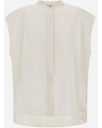 Herno - Top Aus Lucent Cady - Lyst