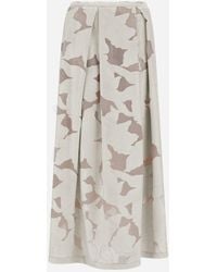 Herno - Rock Aus Blooming Jacquard Und New Techno Taft - Lyst