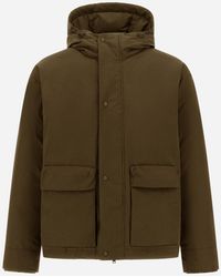 Herno - Waxed Cotton-Blend Jacket - Lyst
