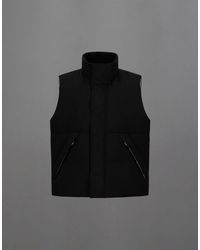 Herno - Laminar Crinkle Metallic Gilet - Lyst