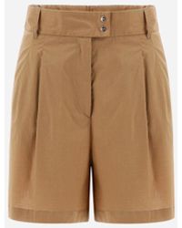 Herno - Light Cotton Stretch Shorts - Lyst
