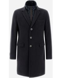Herno - CAPPOTTO IN BUSINESS CASHMERE - Lyst