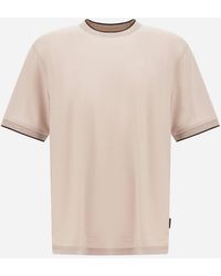Herno - Soft Wool Jersey T-Shirt - Lyst