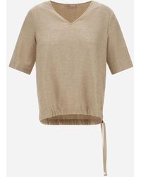 Herno - Resort Melange Flannel T-Shirt - Lyst