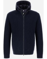 Herno - Chaqueta De Ribbed Merino Wool G.5 Y Nylon Chamonix - Lyst