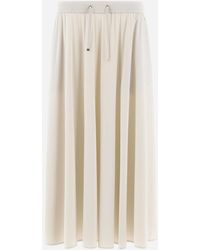 Herno - GONNA IN LIGHT NYLON STRETCH - Lyst