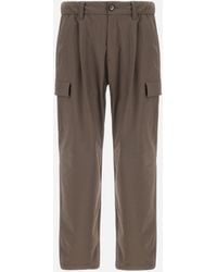 Herno - Resort Stretch Comfort Nylon Cargo Trousers - Lyst