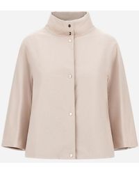 Herno - Reversible Cape - Lyst