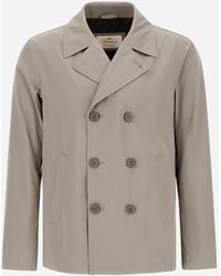Herno - Pea Coat - Lyst