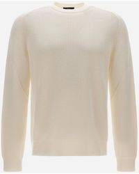 Herno - Dry Cotton Knit Sweater - Lyst