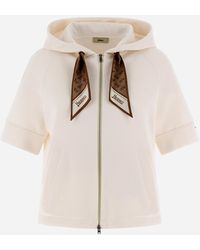 Herno - Yoga Cape With Scarf - Lyst