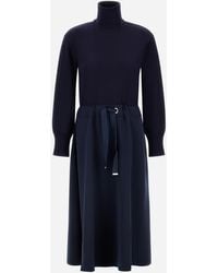 Herno - Light Wool G.14 Dress - Lyst