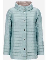 Herno - Reversible A-Shape Jacket - Lyst