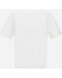 Herno - Superfine Cotton Stretch T-Shirt - Lyst