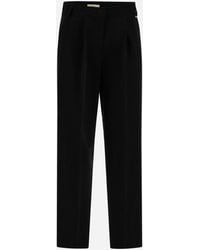 Herno - Fluid Twill Trousers - Lyst