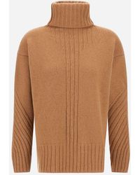 Herno - MAGLIONE DOLCEVITA IN 100% WOOL - Lyst