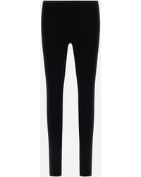 Herno - Ribbed Wool Leggings - Lyst