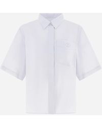 Herno - Cotton Short-sleeved Shirt - Lyst