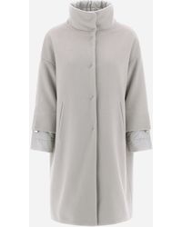 Herno - Business Cashmere And Nylon Ultralight Coat - Lyst