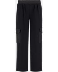 Herno - Trousers In 100% Cotton Interlock And Arendelle - Lyst