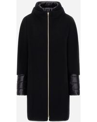 Herno - Coat In New Cashmere And Nylon Ultralight - Lyst