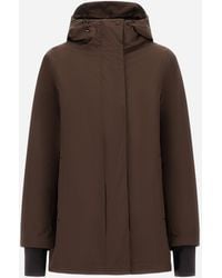 Herno - A-Form-Jacke Aus 2 Layers Windstopper - Lyst