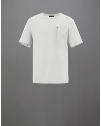 Herno - Camiseta Laminar De Compact Jersey - Lyst