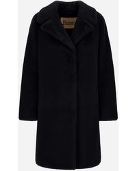 Herno - Alpaca Jacket With Fringing - Lyst
