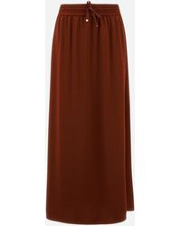 Herno - Casual Satin Skirt - Lyst