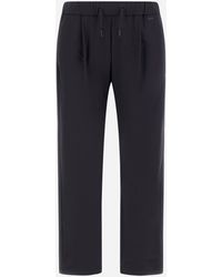Herno - Light Comfort Stretch Woven Trousers - Lyst