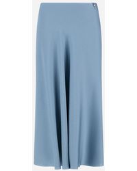 Herno - GONNA RESORT IN ENVERS SATIN - Lyst