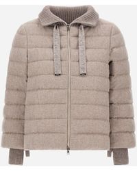 Herno - Cape Resort Aus Lucent Cashmere Wool - Lyst