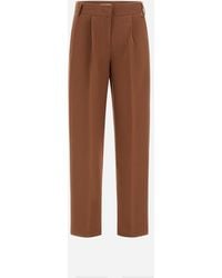 Herno - Fluid Twill Trousers - Lyst