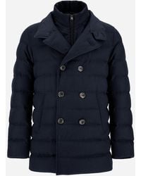 Herno - Pea Coat - Lyst