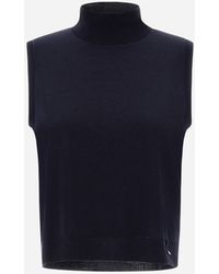 Herno - TOP IN GLAM KNIT EFFECT - Lyst